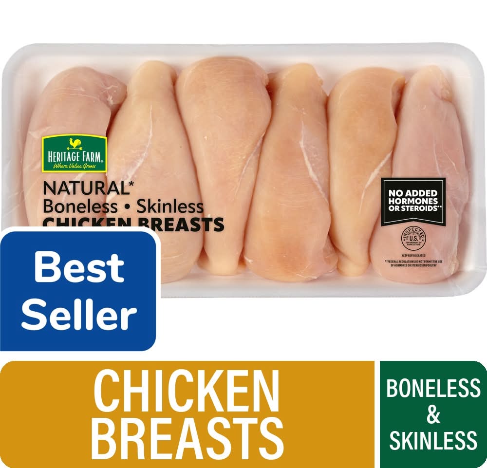 Heritage Farm® Boneless Skinless Chicken Breasts