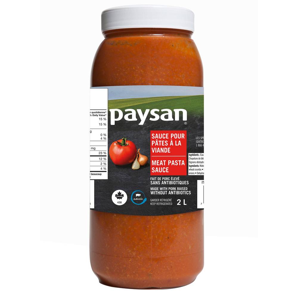 Paysan Sauce Pour Pates A La Viande - Paysan Meat Pasta Sauce