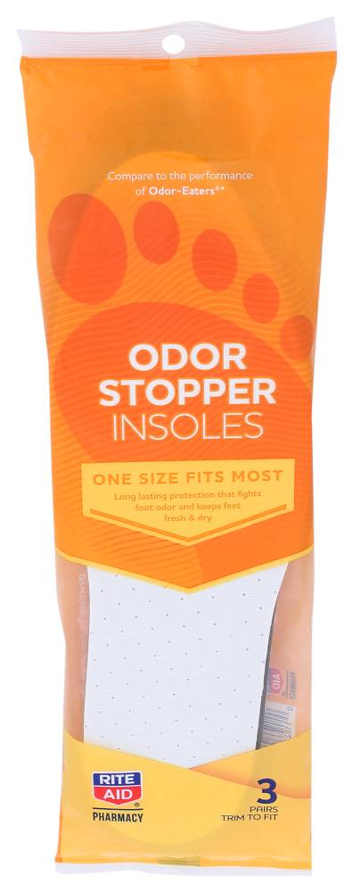 Rite Aid Odor Stoppers Insoles