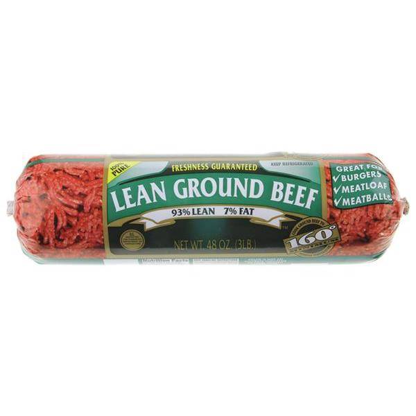 Lean Ground Beef 93% Lean 7% Fat