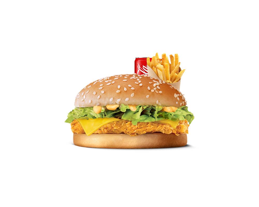 Menu chicken burger