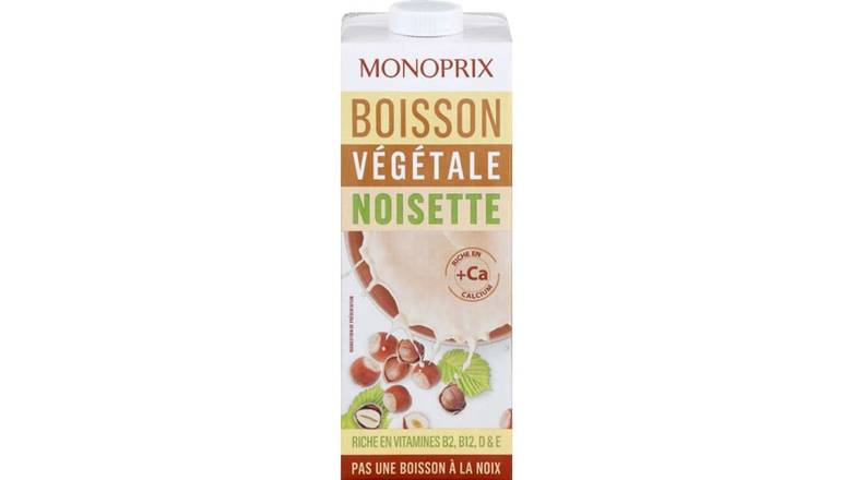 Monoprix - Boisson végétale noisette (1 L)