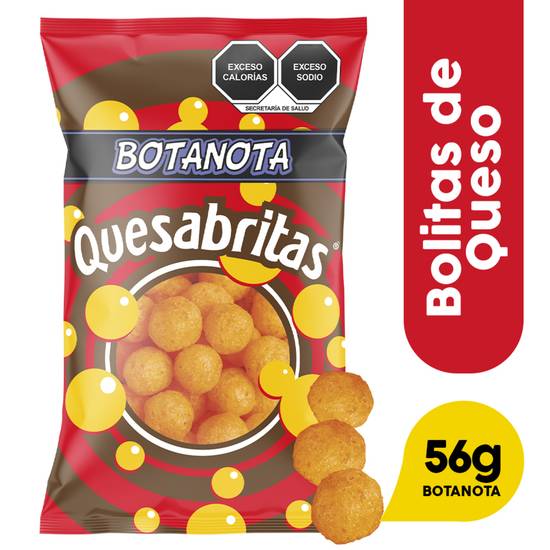 QUESABRITAS BOTANOTA 56GR