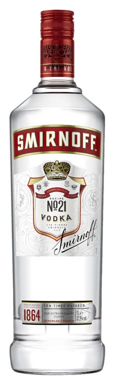 Smirnoff Red Vodka 1L