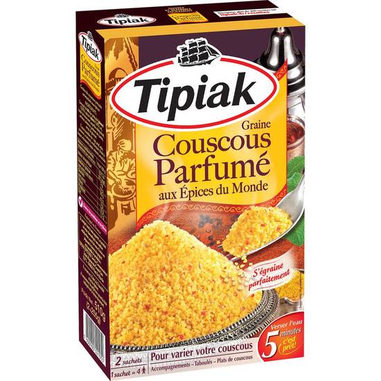 Couscous aux épices du monde Tipiak 2 x 255 g