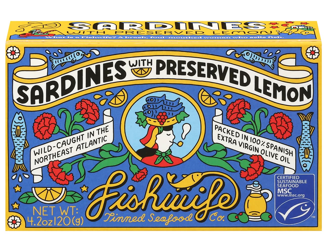 Fishwife Sardines, Preserved Lemon (4.2 oz)