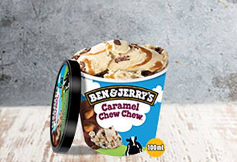 Ben & Jerry's Caramel Chew Chew Ice Cream