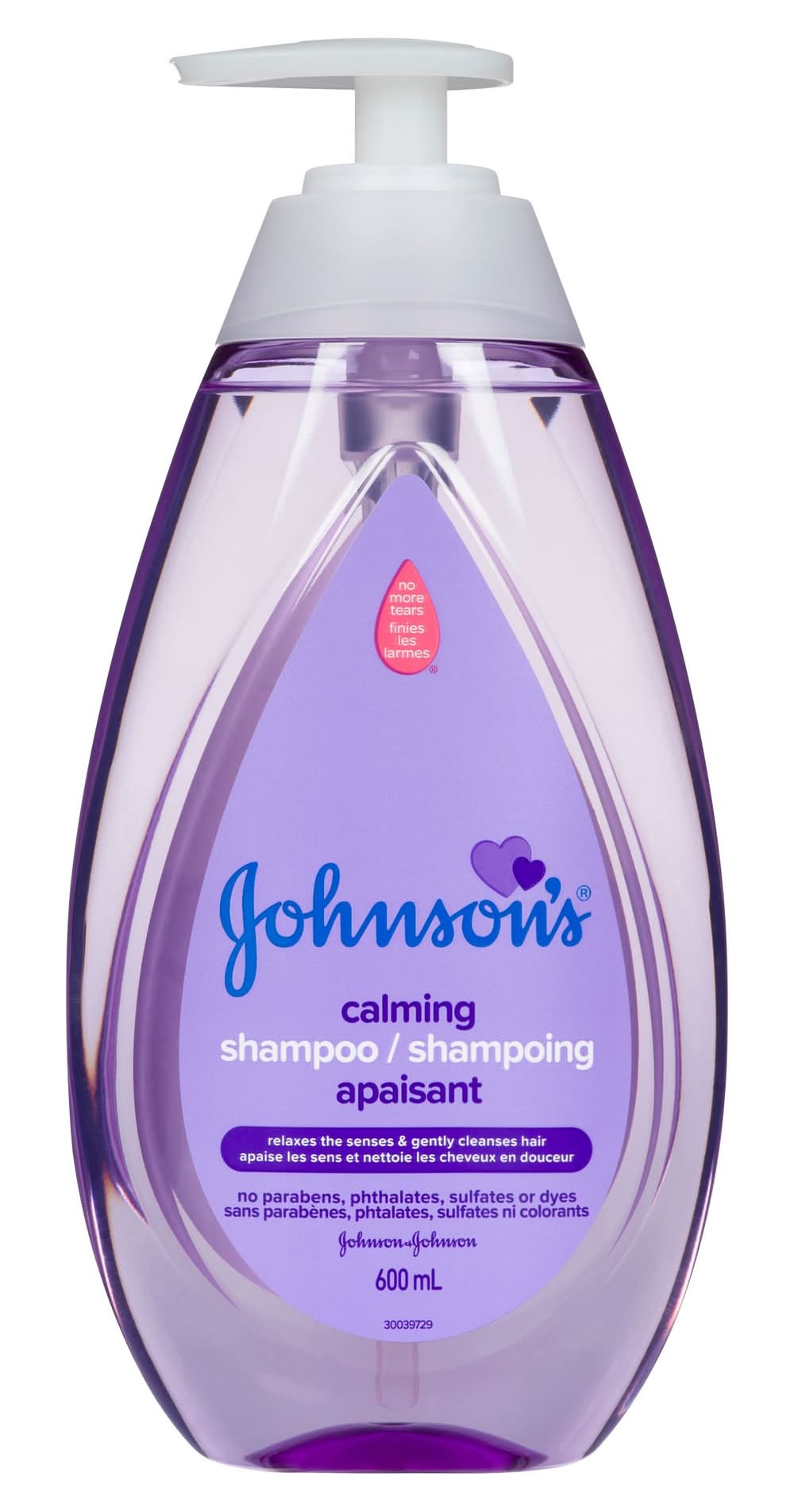 Johnson's Calming Shampoo (600 ml)