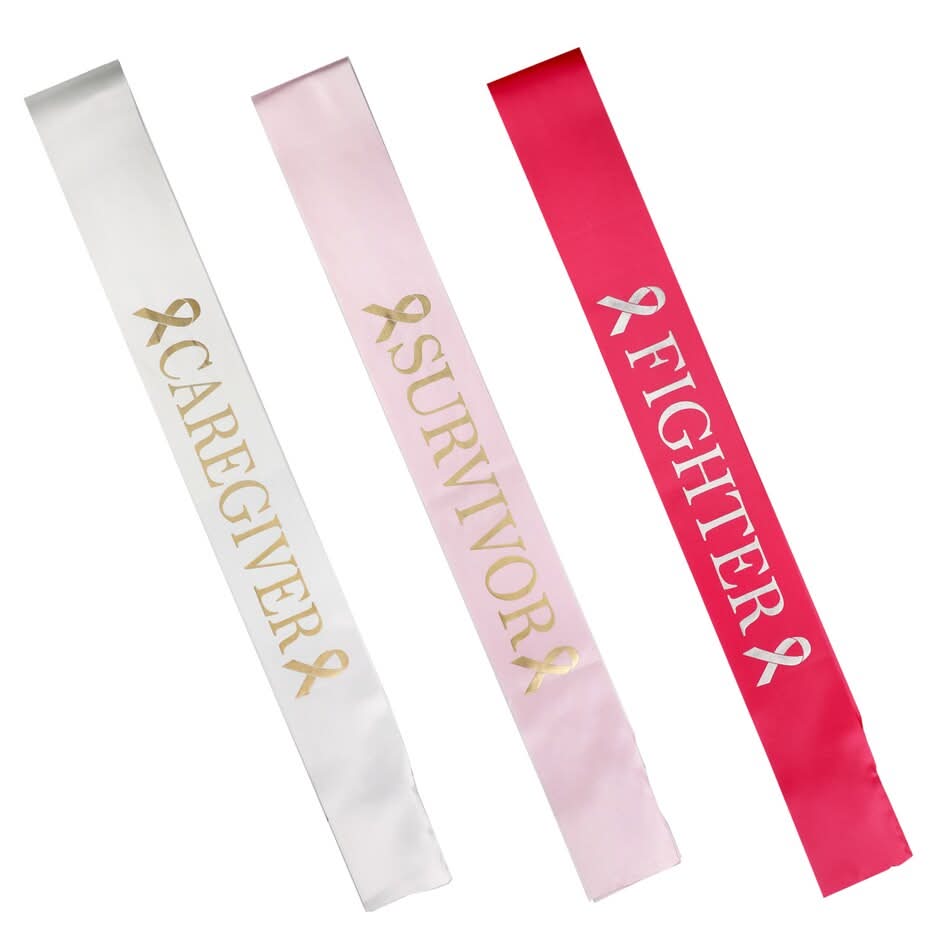 Breast Cancer Awareness Pink Sash, 27-in.