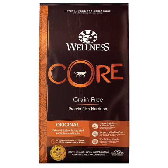 Wellness Core Original Adult Turkey Dog Kibble