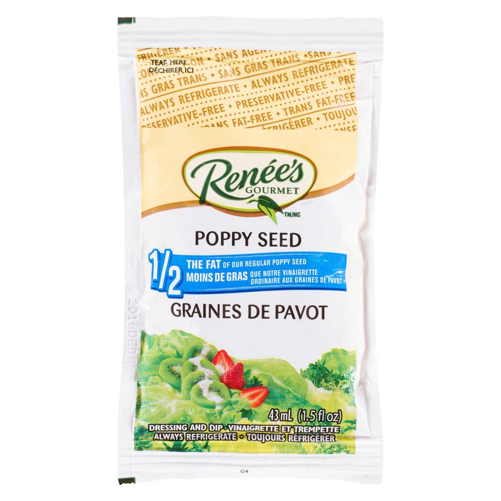 Renees Poppy Seed Dressing, Pouch (42 g)