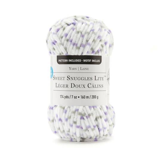 Sweet Snuggles Lite Variegated Striped Yarn By Loops & Threads