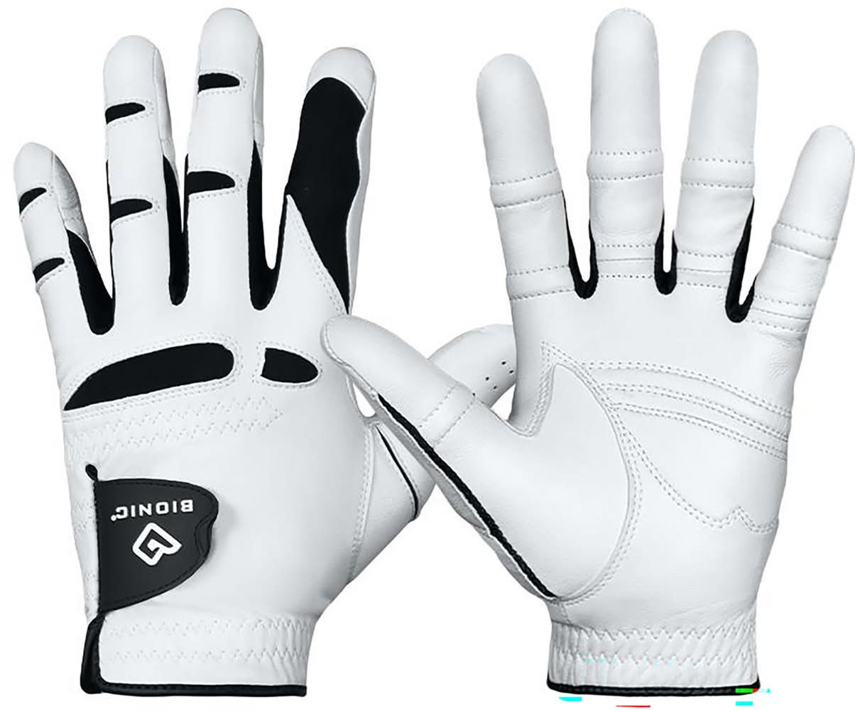 Bionic StableGrip 2.0 Golf Glove (White, L)