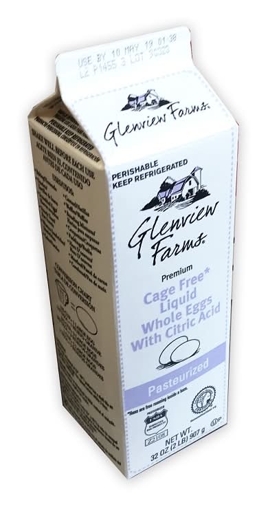 Glenview Farms Cage Free Liquid Whole Eggs (32 oz)
