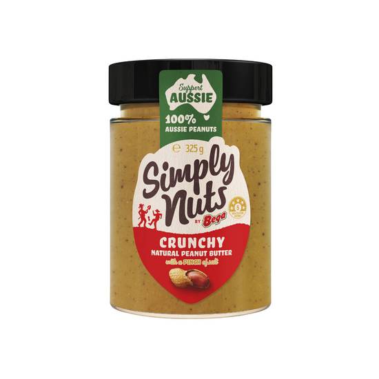 Bega Simply Nuts Crunchy Peanut Butter 325g
