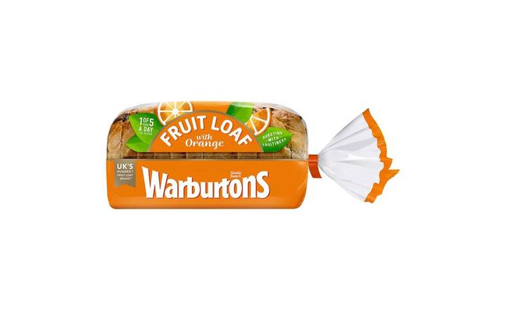 Warburtons Fruit Loaf With Orange 400g (350020)