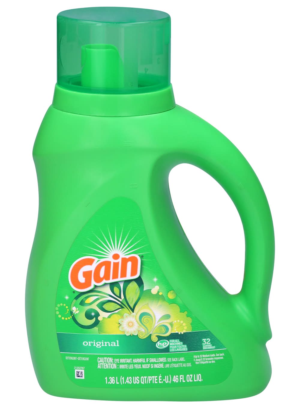 Gain Aroma Boost Original Liquid Laundry Detergent (46 fl oz)