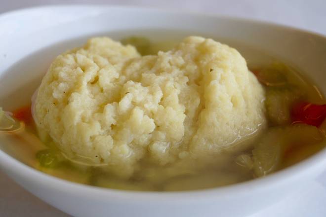Cup of Matzo Ball Soup