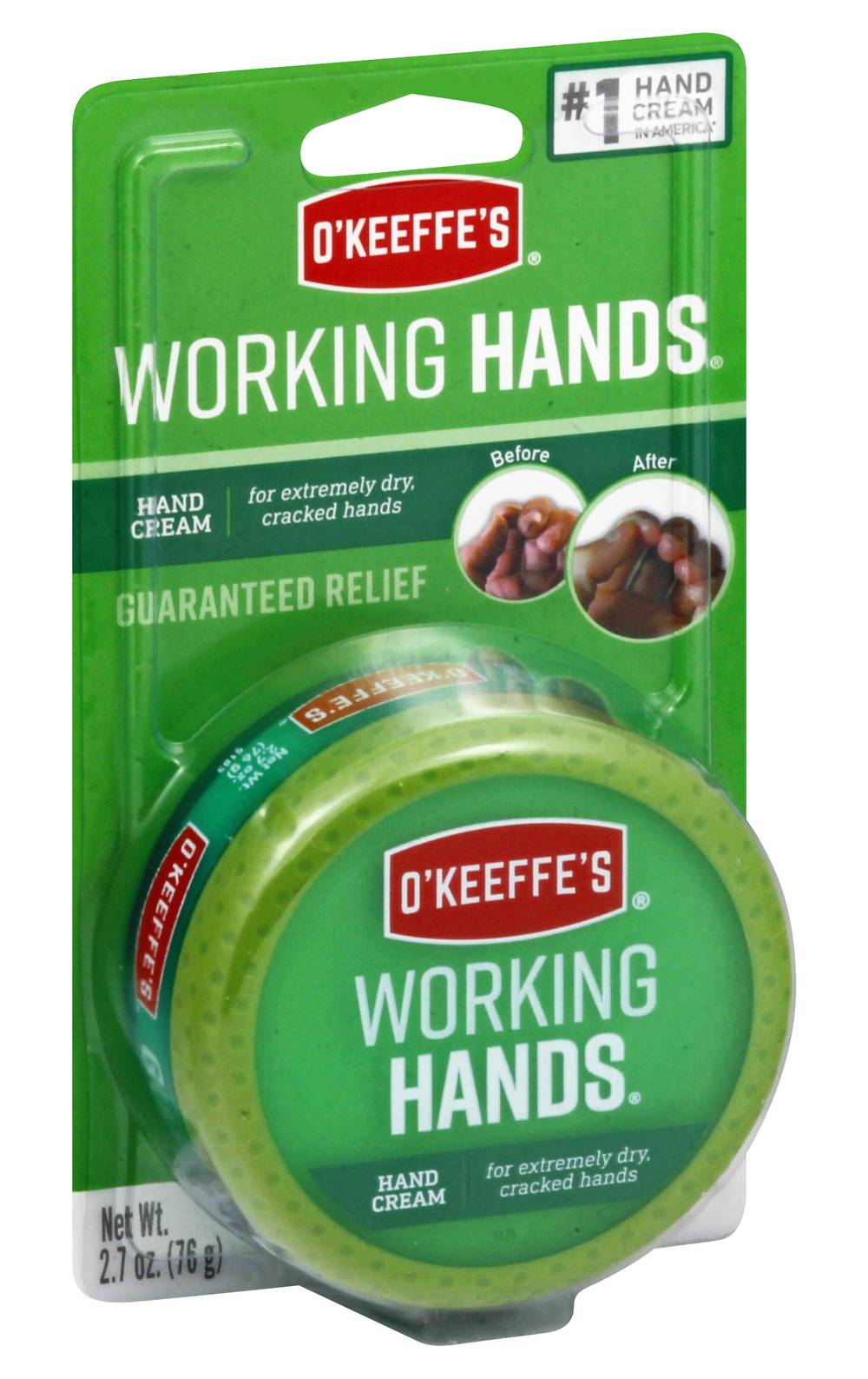 O'Keeffe's Unscented Hand Cream (2.7 oz)