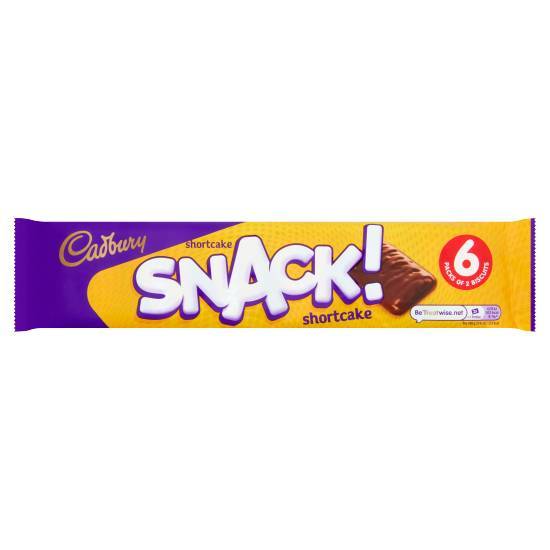 Cadbury Snack Shortcake Chocolate Biscuit (6ct)