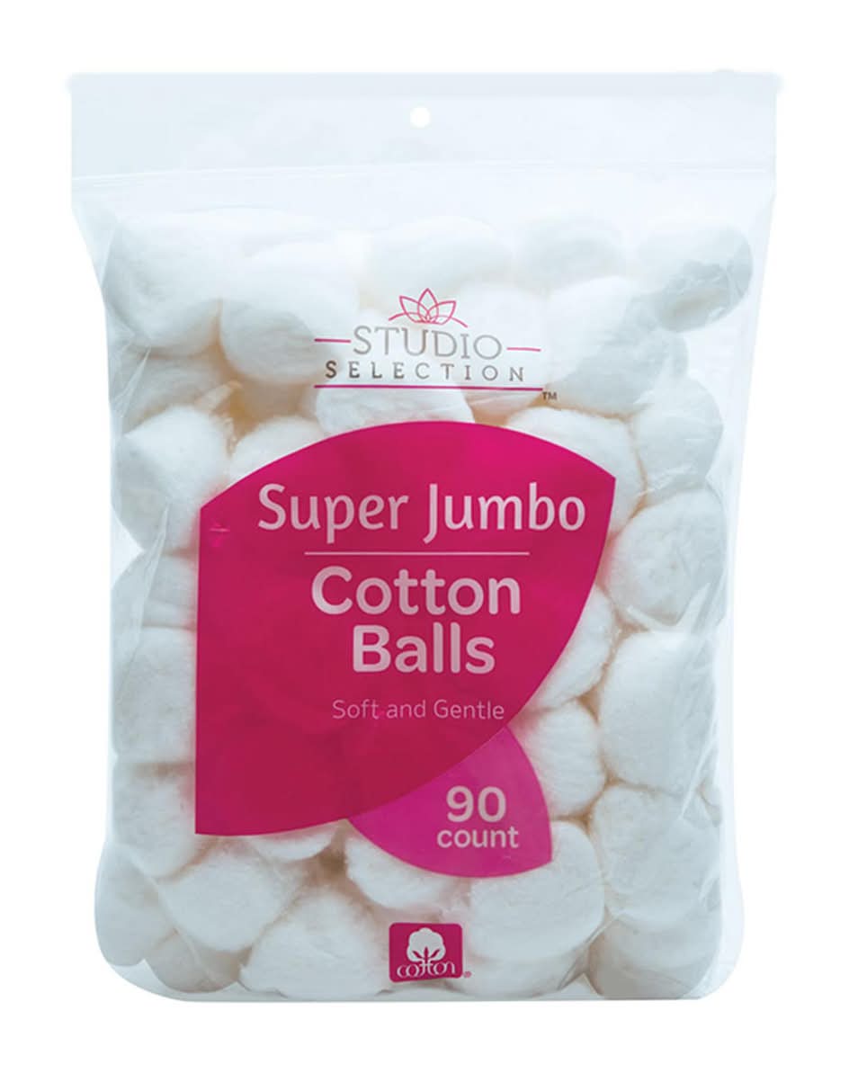 Studio Selection Super Jumbo Cotton Balls 90 Ct