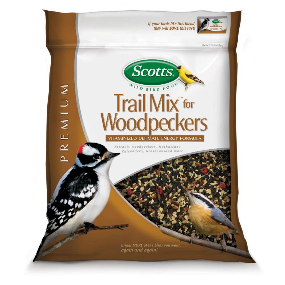 Scotts® Trail Mix for Woodpeckers Wild Bird Food (Color: Assorted, Size: 2.3 Kg)