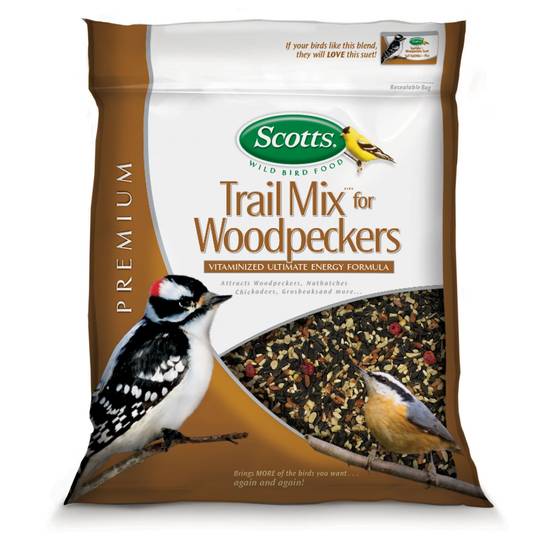 Scotts® Trail Mix for Woodpeckers Wild Bird Food (Color: Assorted, Size: 2.3 Kg)