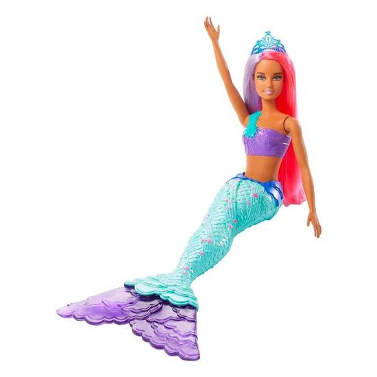 Barbie sirena sales azul