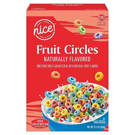 Nice! Fruit Circles Cereal - 12.2 oz