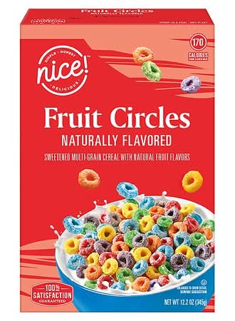 Nice! Fruit Circles Cereal (12.2 oz)