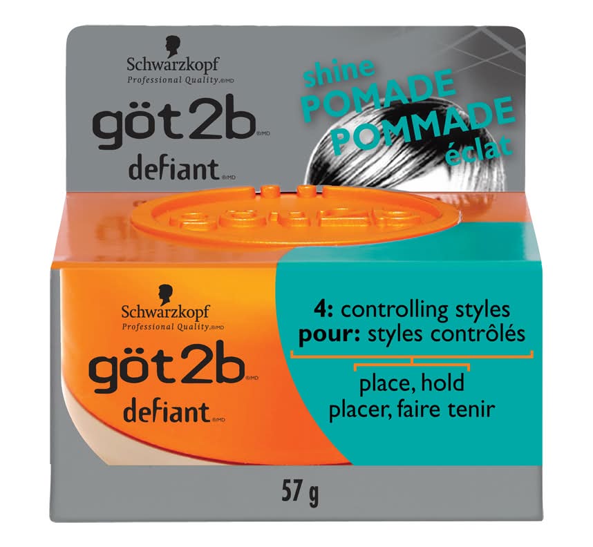 Got2b got2b pommade définition + éclat defiant (tenue ferme et super brillante) - defiant define + shine pommade (controlling styles, place and hold)