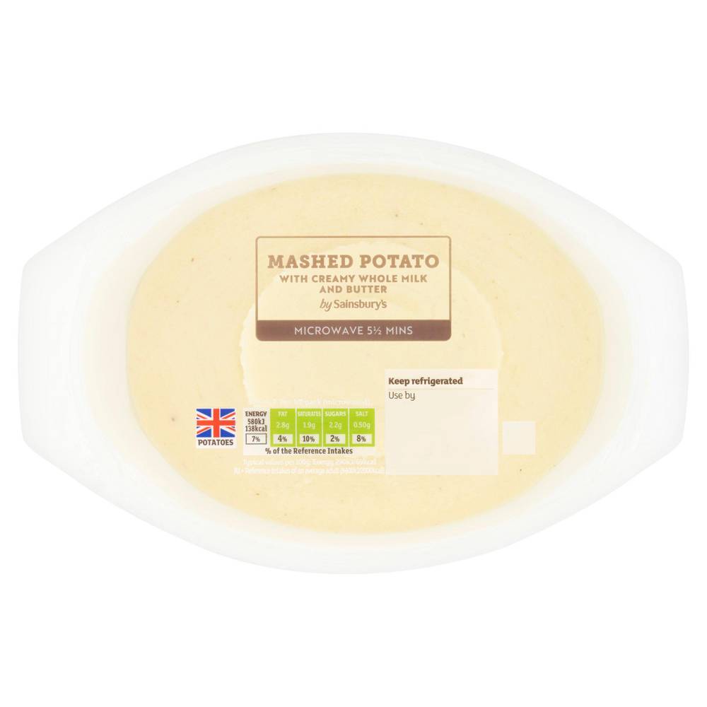 Sainsbury's Mashed Potato 400g