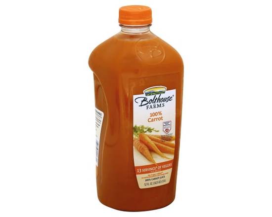 Bolthouse Farms · 100% Carrot Juice (52 fl oz)