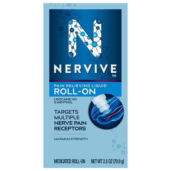 Nervive Roll-On Maximum Strength Pain Relieving Liquid