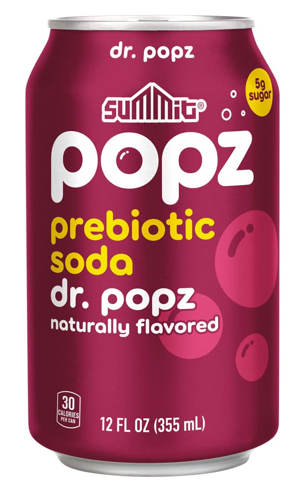 Summit Dr. Popz Prebiotic Soda (12 fl oz)