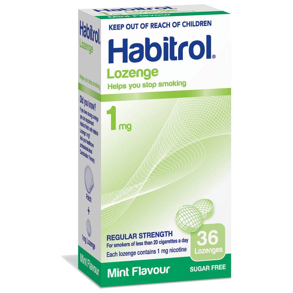 HABITROL Loz Mint 1mg 36