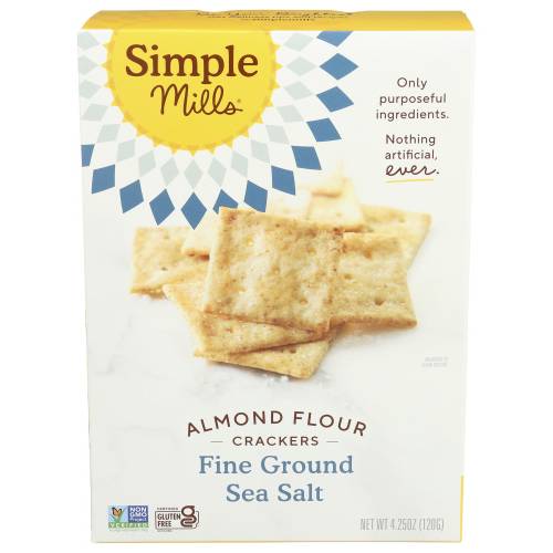 Simple Mills Almond Flour Fine Ground Sea Salt Crackers