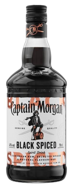 Captain Morgan Black Spiced Rum 700ml