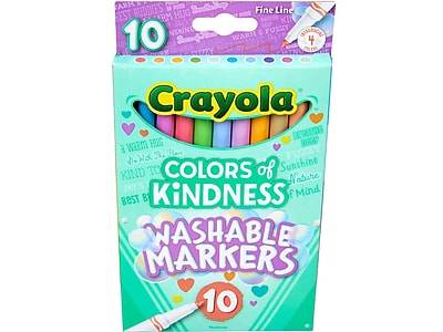 Crayola Colors Of Kindness Washable Markers ( assorted colors brand: crayola)