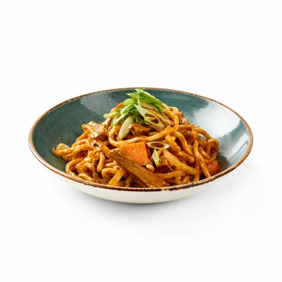 [D] Beef Udon Panang Curry