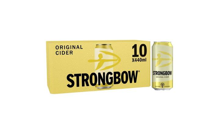 Strongbow Original Cider 10 x 440ml Cans (400083)