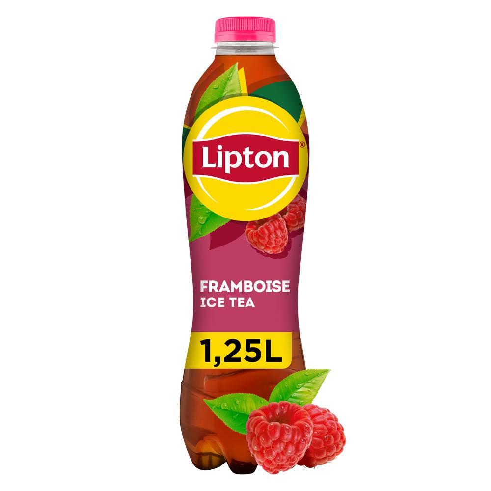 Lipton - Boisson au thé saveur framboise  (1,25L)