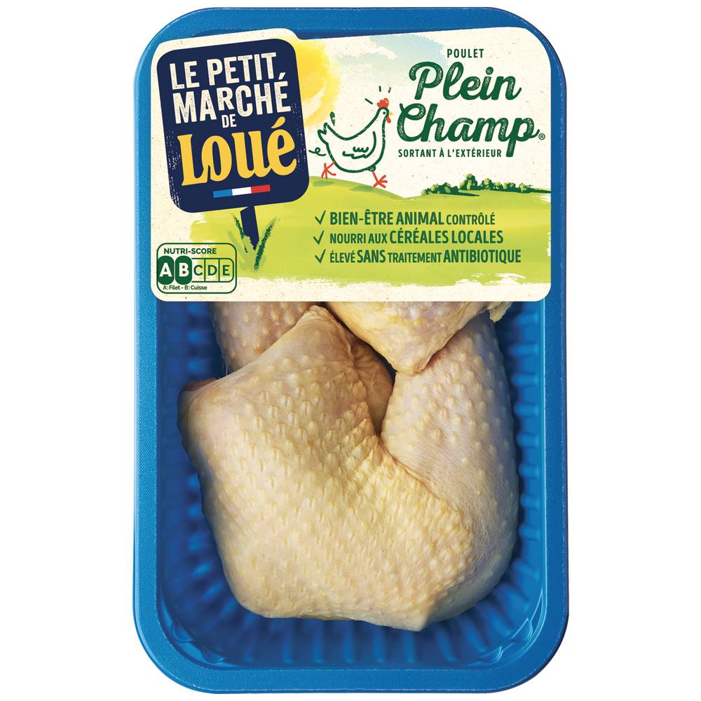 Le Petit Marche de Loué - Cuisses de poulet jaune (2 pièces)