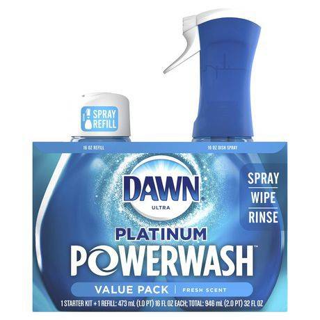 Dawn Platinum Powerwash Dish Soap Kit (2 units)