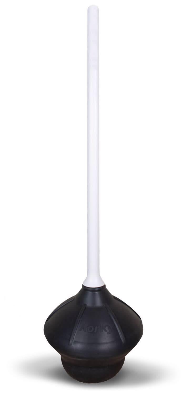 Korky Toilet Plunger 18 In. L X 6 In. D