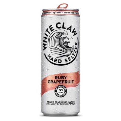 White Claw Hard Seltzer Grapefruit 24oz Can