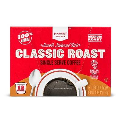 Market Pantry Premium Roast Medium Roast Coffee (12 ct)