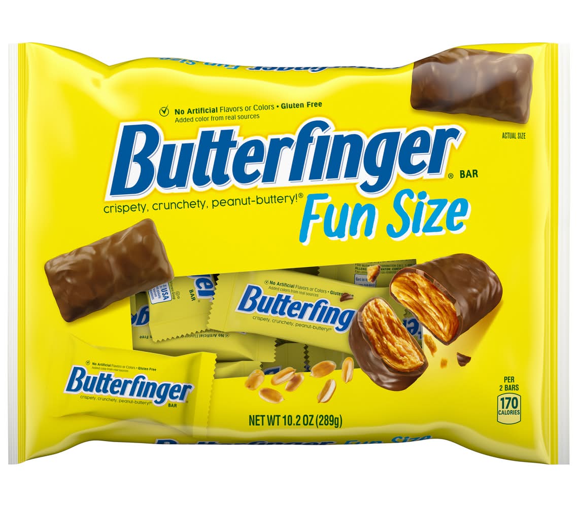 Butterfinger Crispety Crunchety Peanut Buttery Bar Fun Size (10.2 oz)