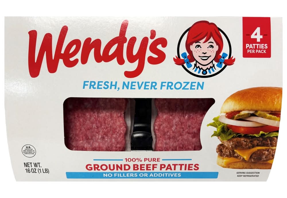 Wendy’s Ground Beef Patties (Exclusive To Kroger!)