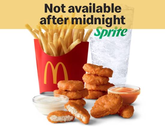 10 Piece Spicy McNuggets Meal